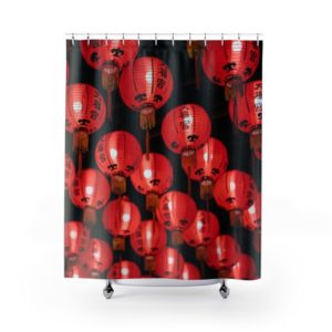 Shower Curtain Chinese Lanterns