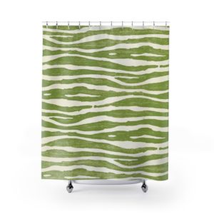 Shower Curtains Zebra Pattern