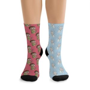 Full Printed Socks Rick & Morty