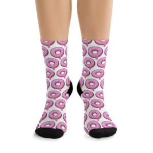 Full Printed Socks Donuts