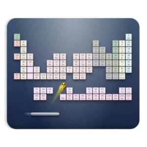 Periodic Table Mouse Pad Gift for Student Chemistry Laboratory Science Mousepad Office School Home Gift for Him Birthday Anniversary
