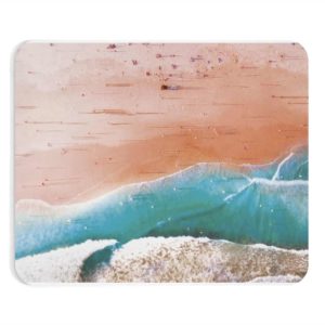Ocean Beach Mouse Pad Nature Art Mousepad Summer Design Desk Surface Non-Slip Mat Office Gaming Accessories