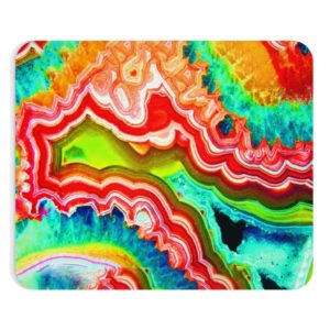 Mouse Pad Colorful Acid Marble Hippie Design Mouse Mat Mouse Pad Home or Office Products Perfect Gift Idea