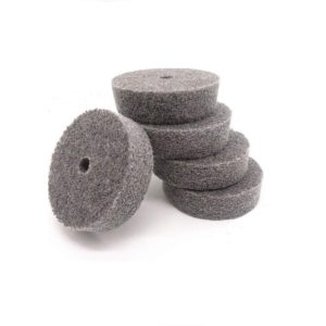 Fiber Polishing Buffing Wheel 3 Inch 75 mm Sanding Disc - bundle of 5 pcs