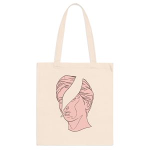 ECO Handbag Abstract Art- Travel Tote Bag – Cotton Shopper Hand bag Hipster Style