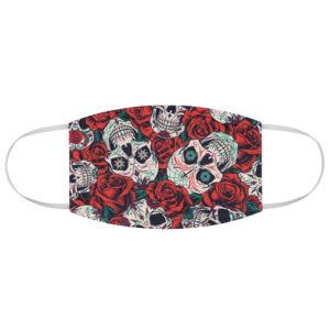 Mexican Skull Face Mask Art Design Everyday Use Casual Fabric Face Mask Funny Gift