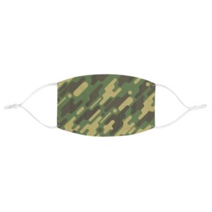 Military Design Face Mask Art Design Everyday Use Casual Fabric Face Mask Funny Gift