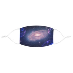 Space Galaxy Face Mask Art Design Everyday Use Casual Fabric Face Mask Funny Gift