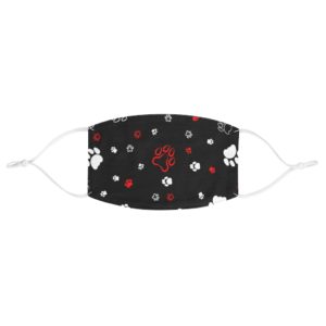 Puppy Spots Face Mask Art Design Everyday Use Casual Fabric Face Mask Funny Gift