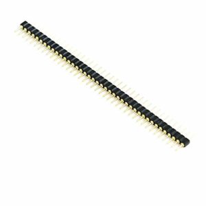 Generic 2.54mm 40p Single Row Break Away Headers Machine Pin Male(pack of 10)