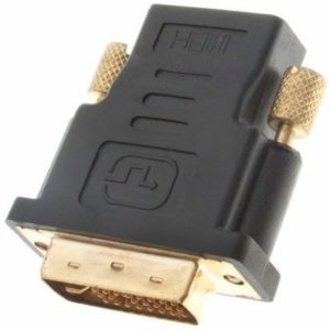 DVI-I Dual-Link 24+5 Male to HDMI Female Adapter DVI to HDMI Adapter 1080p Converter PC Playstation TV DVD Full HD High Speed Blu-Ray Disc Gold-Plated (3 pcs)