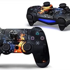 Skins for PS4 Controller - Decals for Playstation 4 Games - Stickers Cover for PS4 Slim Sony Play Station Four Controllers Pro PS4 Accessories PS4 Remote Wireless Dualshock 4 (STRWRS) [video game]