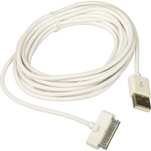 USB Data Sync Charger Cable Compatible with Ipad 2 Iphone 4 4s 5 Ipod Touch (3 meter)