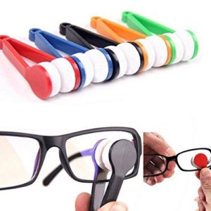 Sunglasses Cleaning Brushes - 2 Pieces Glasses Sunglasses Eyeglass Spectacles Cleaner Cleaning Brush Wiper Wipe Kit - RANDOM COLOR